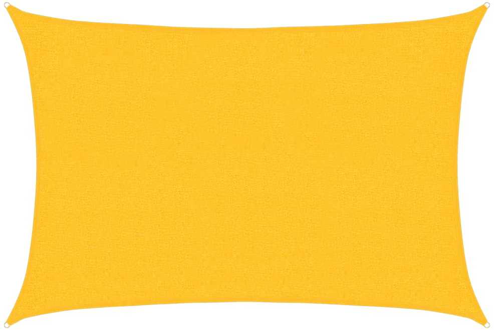 Burė nuo saulės, geltonos spalvos, 2x2,5m, HDPE, 160g/m²