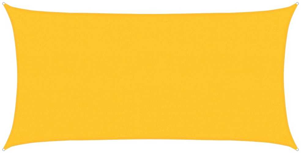 Burė nuo saulės, geltonos spalvos, 2x3,5m, HDPE, 160g/m²