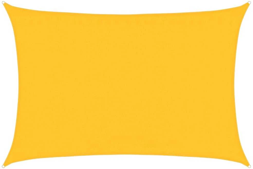 Burė nuo saulės, geltonos spalvos, 3,5x4,5m, HDPE, 160g/m²