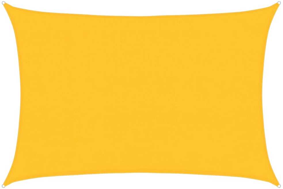 Burė nuo saulės, geltonos spalvos, 4x6m, HDPE, 160g/m²