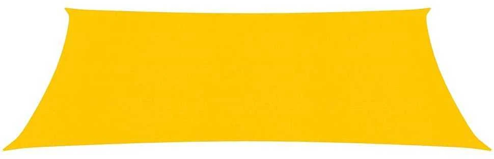 Burė nuo saulės, geltonos spalvos, 4x7m, HDPE, 160g/m²