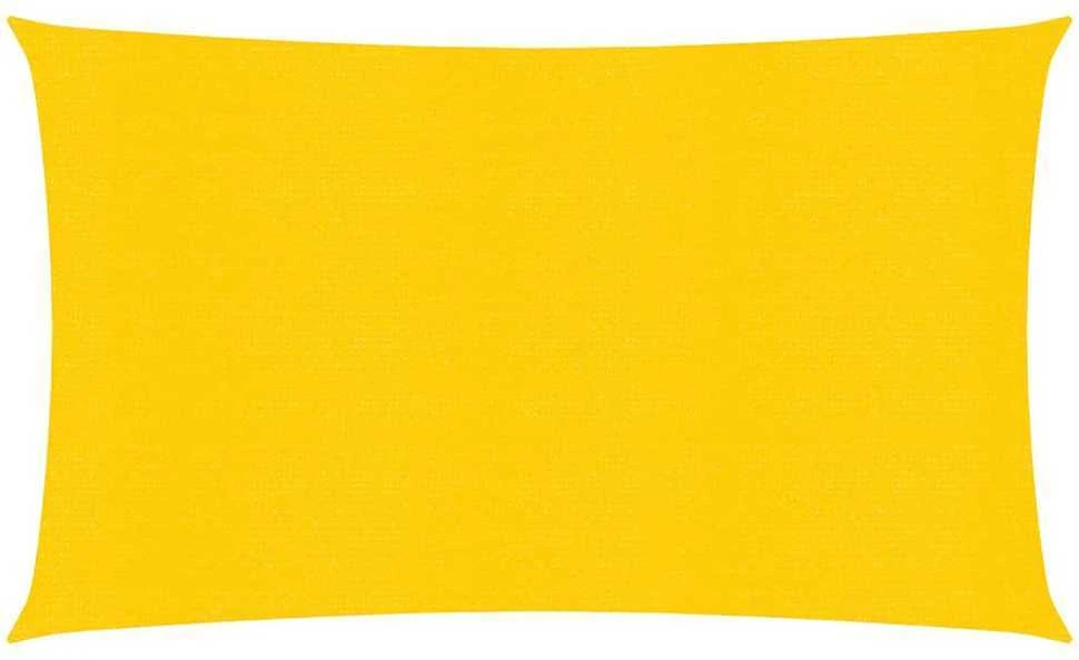 Burė nuo saulės, geltonos spalvos, 4x7m, HDPE, 160g/m²