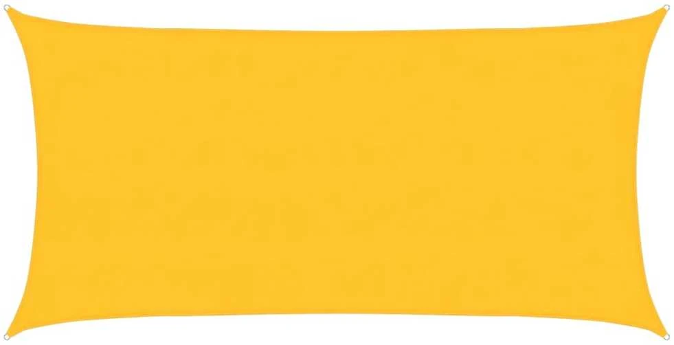 Burė nuo saulės, geltonos spalvos, 4x7m, HDPE, 160g/m²