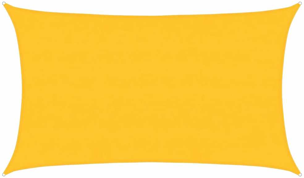 Burė nuo saulės, geltonos spalvos, 5x8m, HDPE, 160g/m²