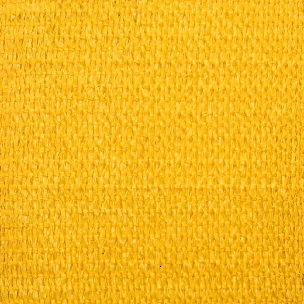 Burė nuo saulės, geltonos spalvos, 6x7m, HDPE, 160g/m²