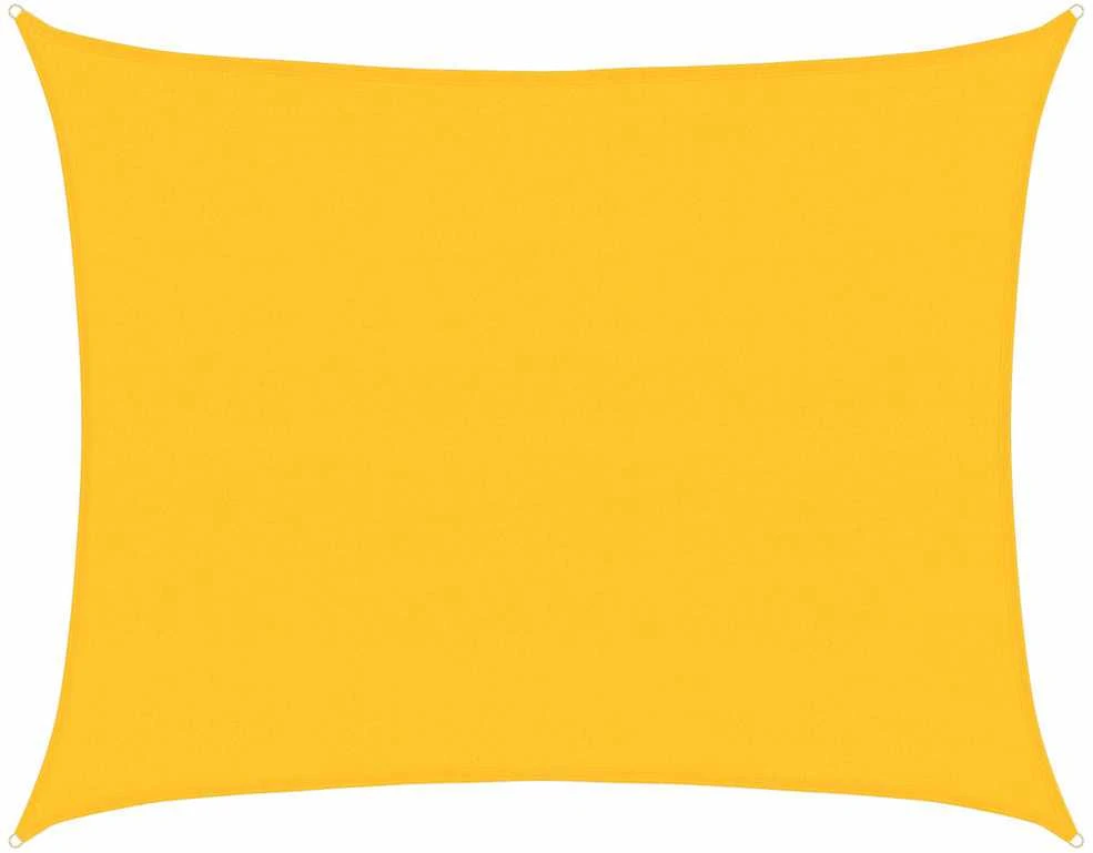 Burė nuo saulės, geltonos spalvos, 6x7m, HDPE, 160g/m²