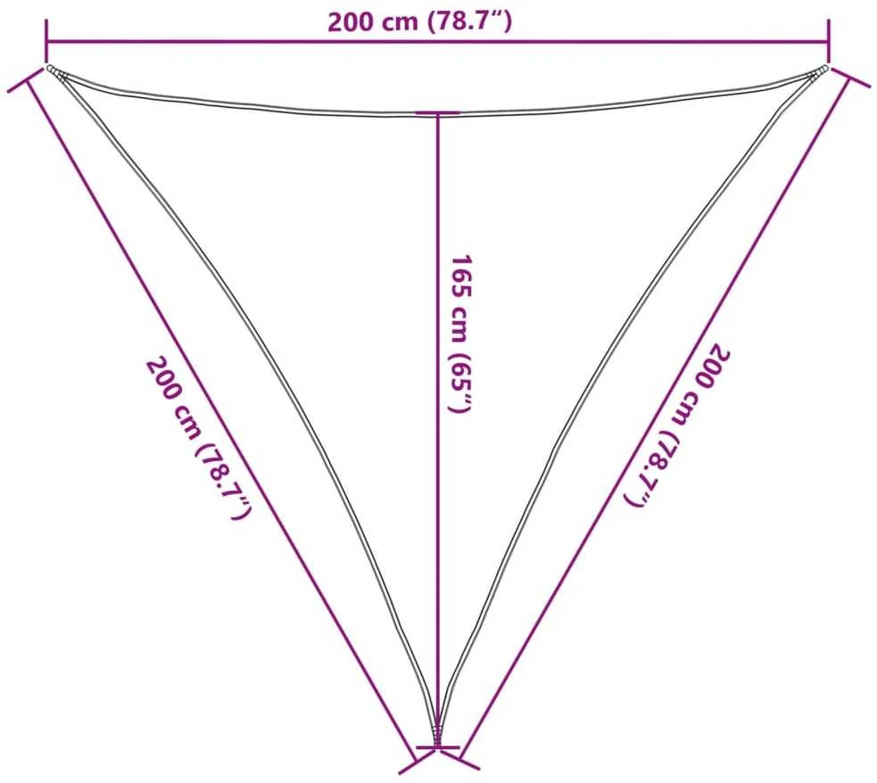 Burė nuo saulės, juoda, 2x2x2m, 100% oksfordo poliesteris