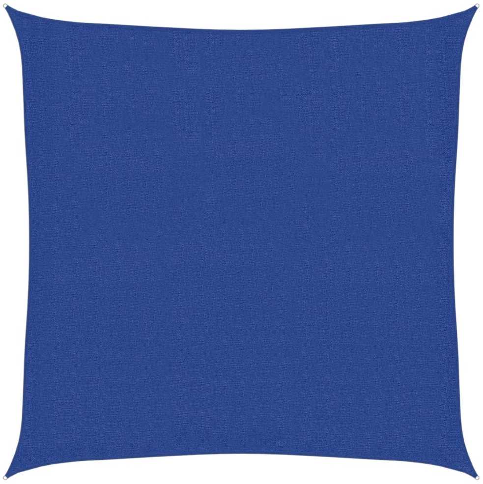 Burė nuo saulės, mėlyna, 3x3m, HDPE, 160g/m², kvadratinė