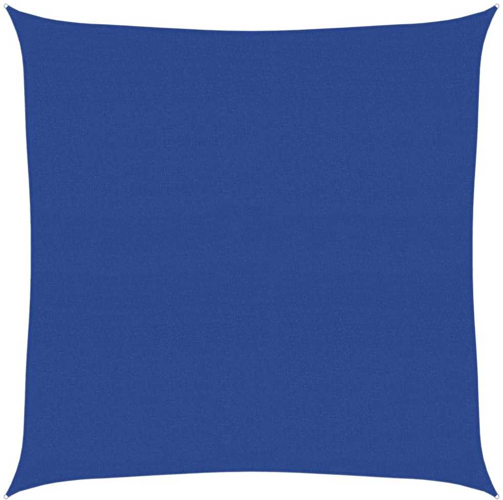 Burė nuo saulės, mėlyna, 4x4m, HDPE, 160g/m², kvadratinė