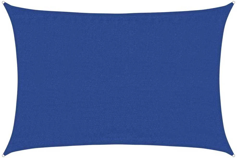 Burė nuo saulės, mėlynos spalvos, 3,5x5m, HDPE, 160g/m²