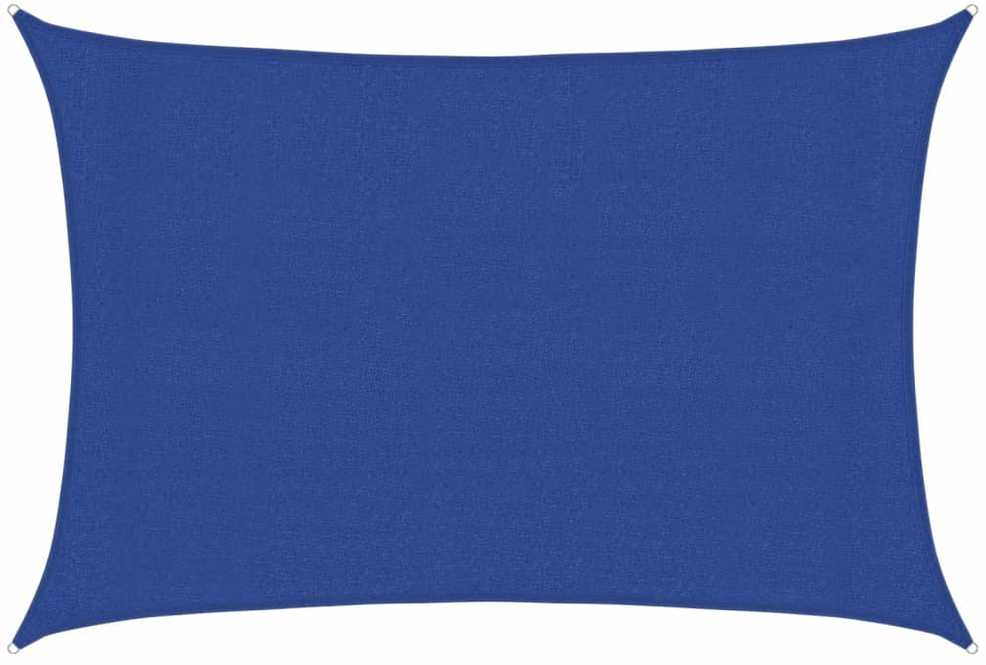 Burė nuo saulės, mėlynos spalvos, 3x4,5m, HDPE, 160g/m²