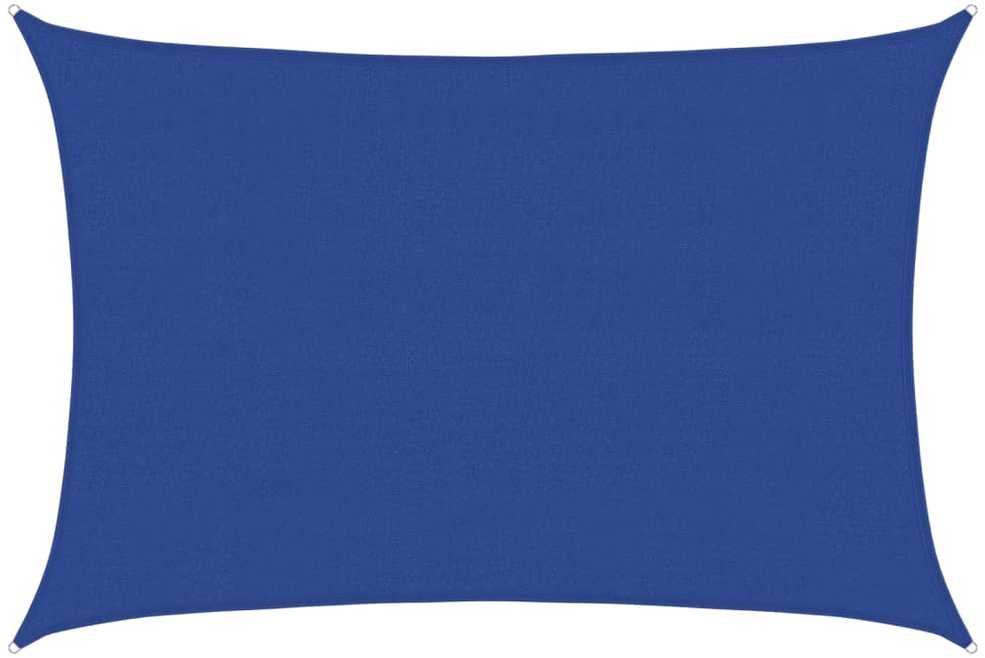 Burė nuo saulės, mėlynos spalvos, 4x6m, HDPE, 160g/m²