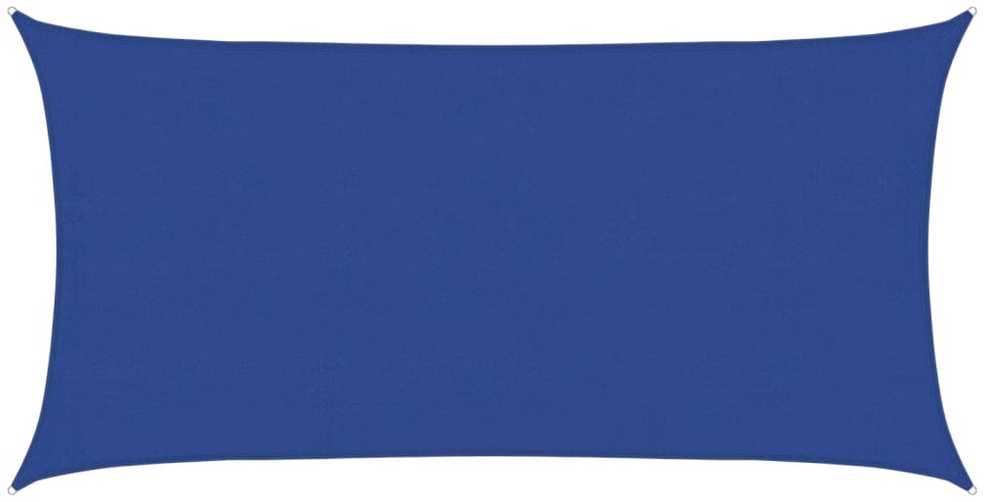 Burė nuo saulės, mėlynos spalvos, 4x7m, HDPE, 160g/m²