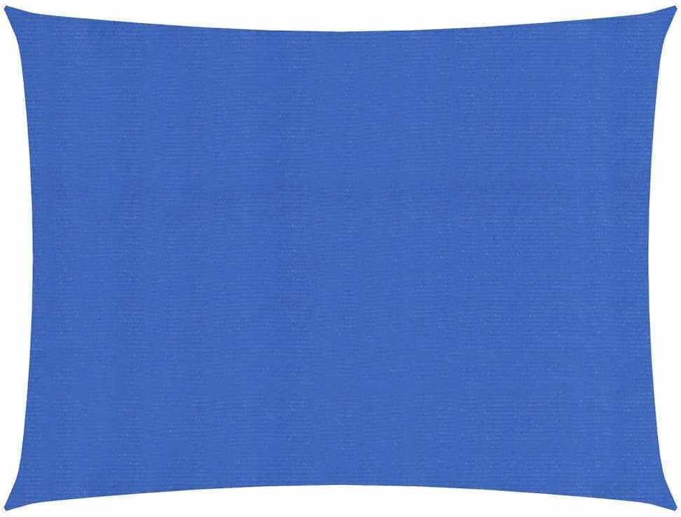 Burė nuo saulės, mėlynos spalvos, 5x6m, HDPE, 160g/m²