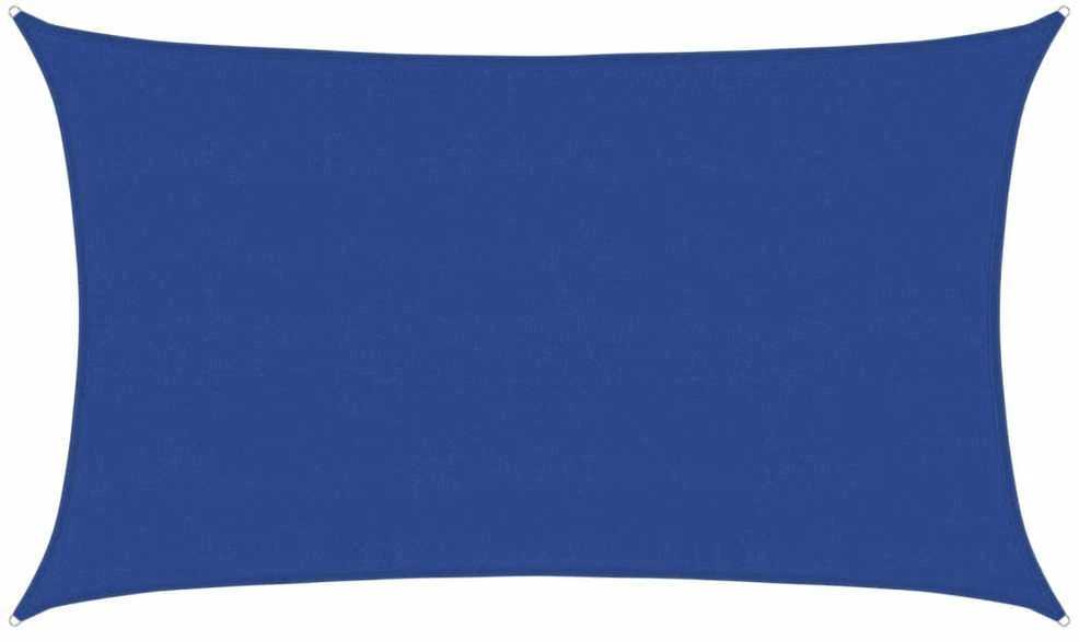 Burė nuo saulės, mėlynos spalvos, 5x8m, HDPE, 160g/m²