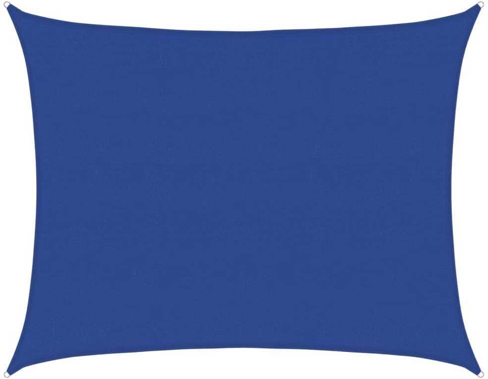 Burė nuo saulės, mėlynos spalvos, 6x8m, HDPE, 160g/m²