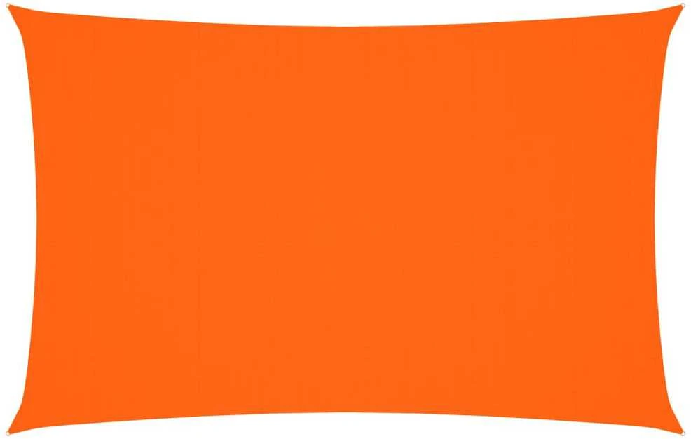 Burė nuo saulės, oranžinė, 2,5x5m, oksfordas, stačiakampė