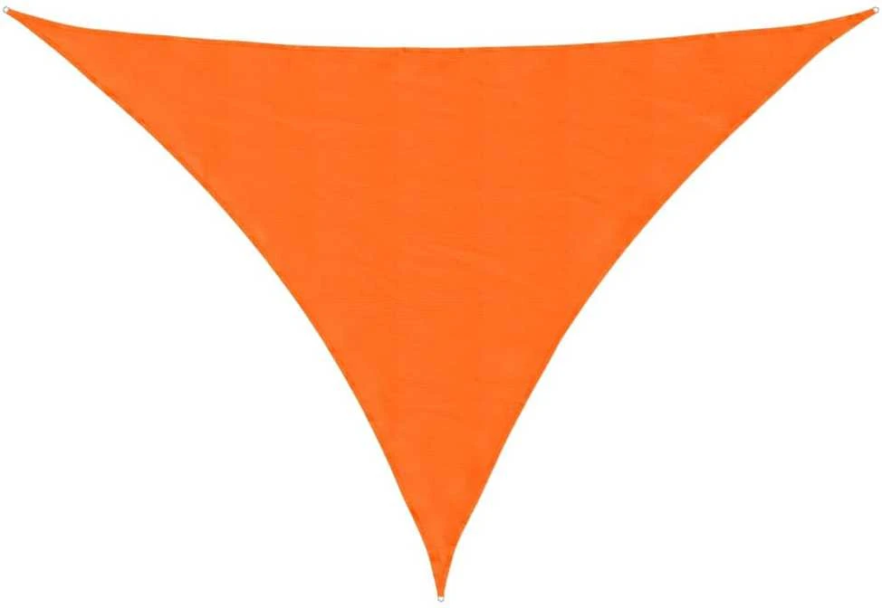 Burė nuo saulės, oranžinė, 3x4x4m, oksfordo audinys, trikampė