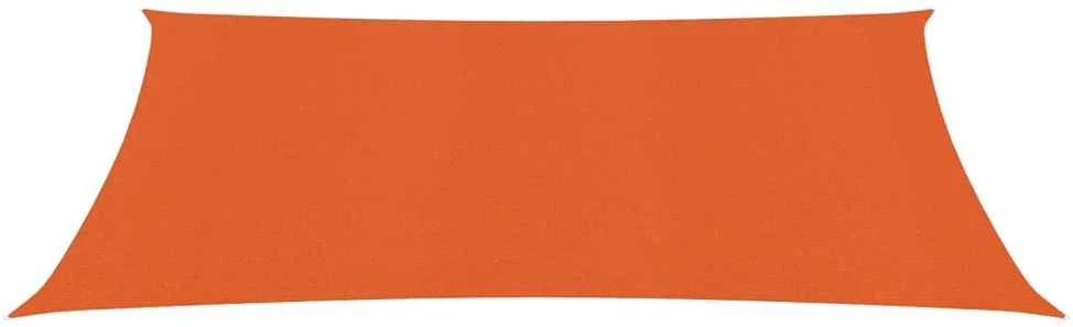 Burė nuo saulės, oranžinės spalvos, 4x5m, HDPE, 160g/m²