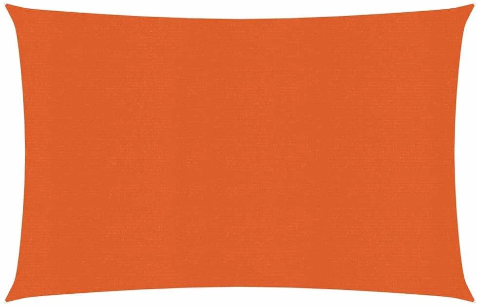 Burė nuo saulės, oranžinės spalvos, 4x5m, HDPE, 160g/m²