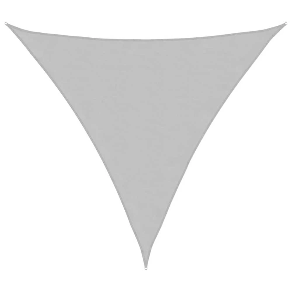 Burė nuo saulės, pilka, 4x4x4m, 100% oksfordo poliesteris
