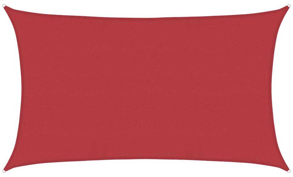 Burė nuo saulės, raudonos spalvos, 5x8m, HDPE, 160g/m²