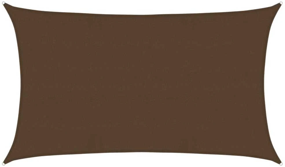 Burė nuo saulės, rudos spalvos, 5x8m, HDPE, 160g/m²