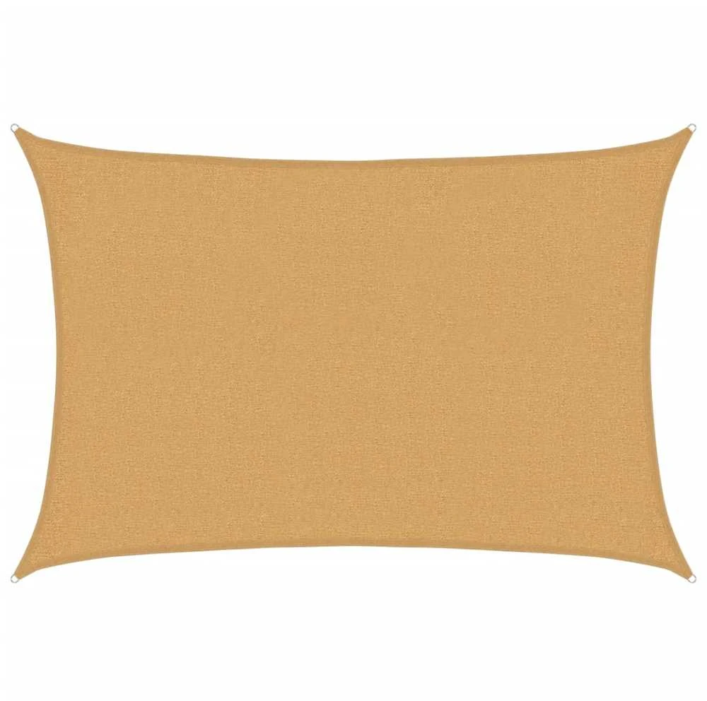 Burė nuo saulės, smėlio, 2x2,5m, HDPE, 160g/m², stačiakampė