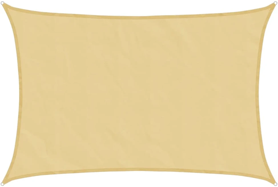 Burė nuo saulės, smėlio, 3,5x4,5m, 100% oksfordo poliesteris