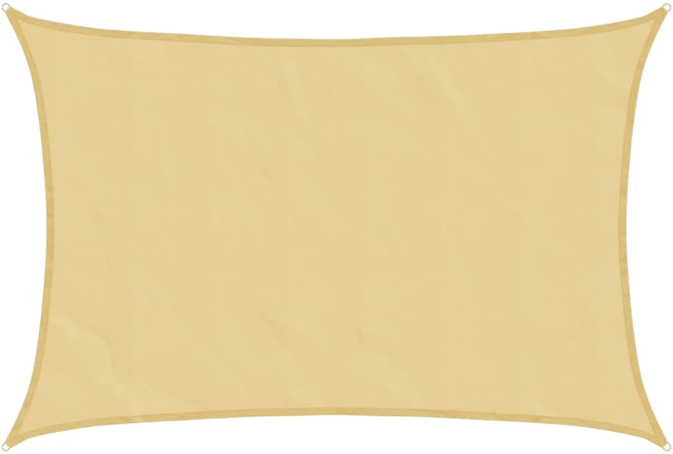 Burė nuo saulės, smėlio, 4x5m, 100% oksfordo poliesteris