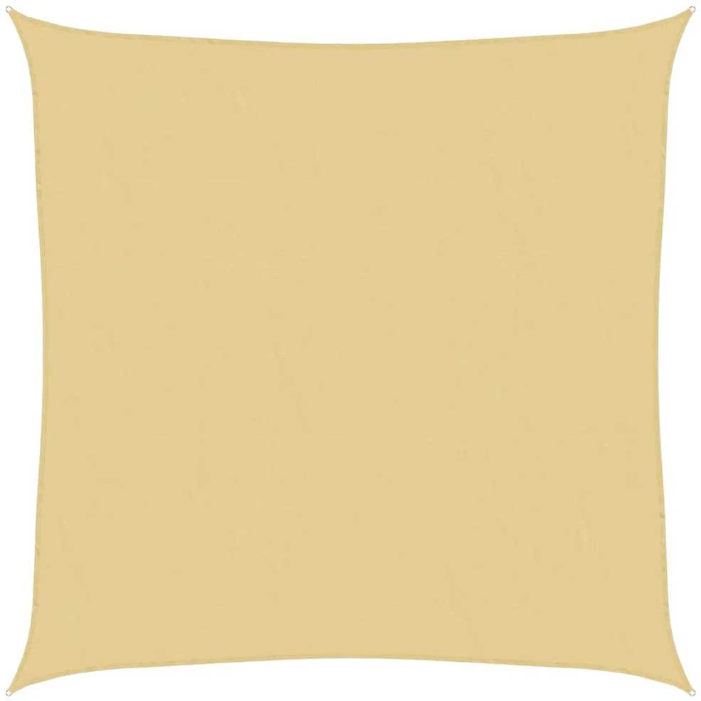 Burė nuo saulės, smėlio, 6x6m, 100% oksfordo poliesteris