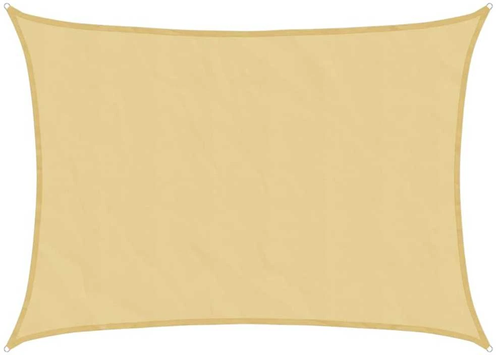 Burė nuo saulės, smėlio, 7x5m, 100% oksfordo poliesteris
