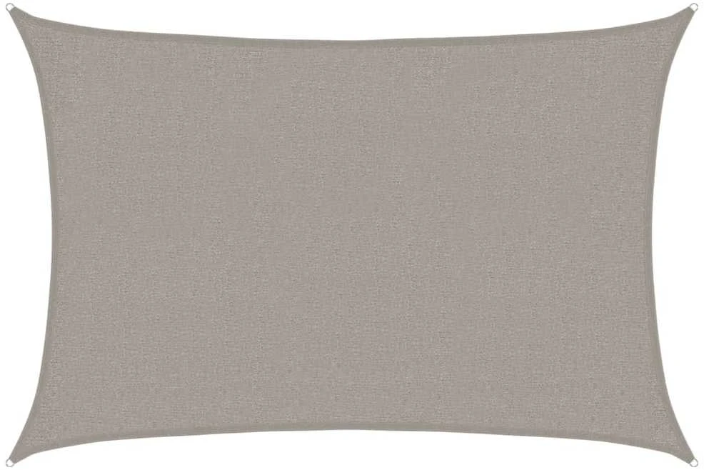 Burė nuo saulės, šviesiai siva, 2x2,5m, HDPE, 160g/m²