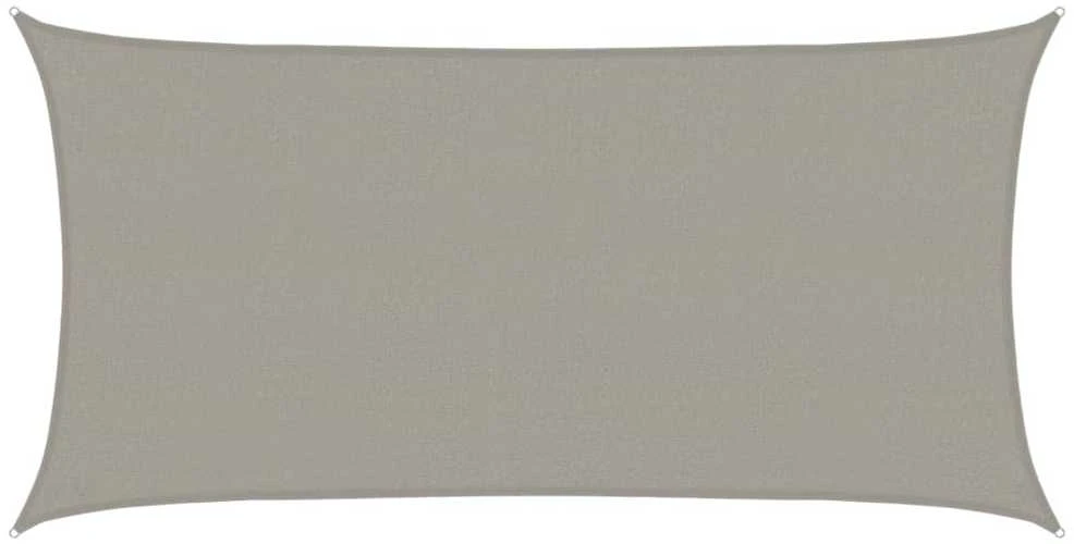 Burė nuo saulės, šviesiai siva, 2x3,5m, HDPE, 160g/m²