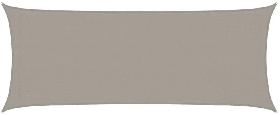 Burė nuo saulės, šviesiai siva, 2x5m, HDPE, 160g/m²