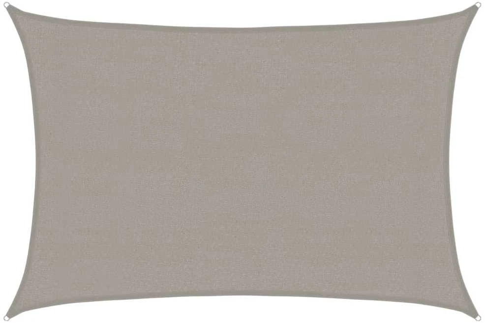 Burė nuo saulės, šviesiai siva, 3x5m, HDPE, 160g/m²