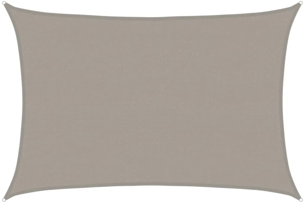 Burė nuo saulės, šviesiai siva, 4x6m, HDPE, 160g/m²