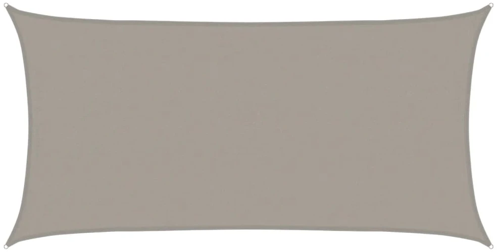 Burė nuo saulės, šviesiai siva, 4x7m, HDPE, 160g/m²