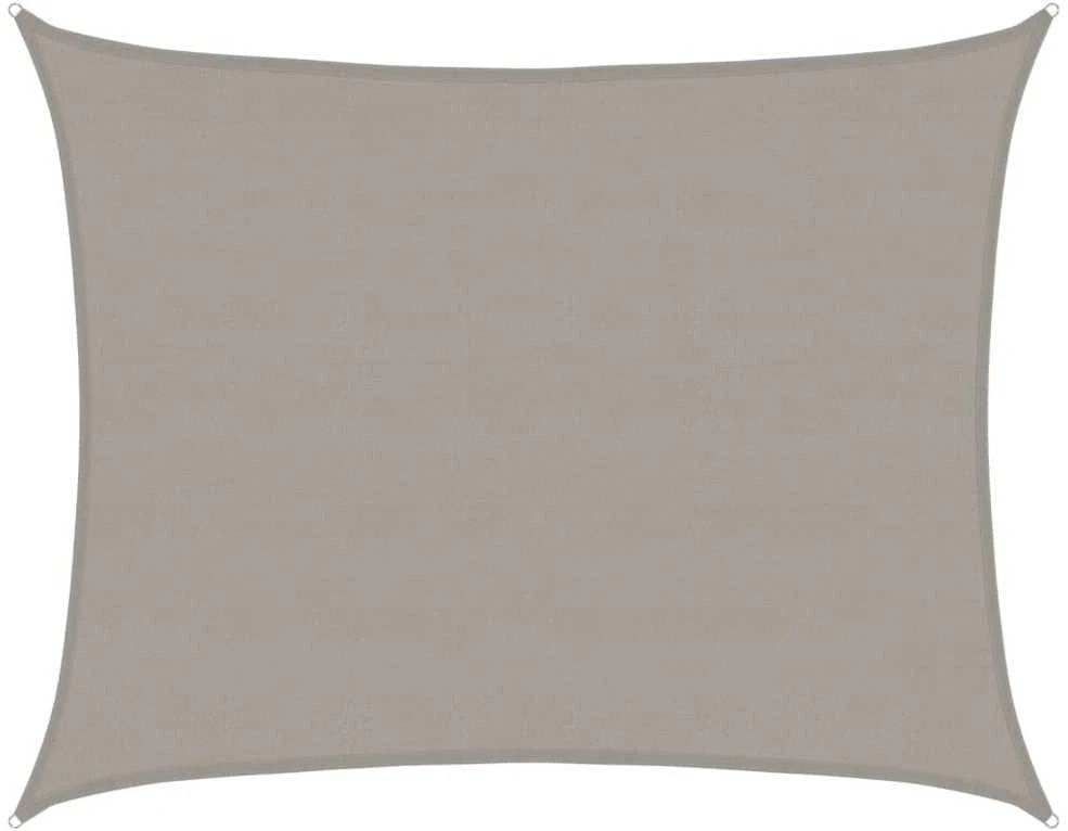 Burė nuo saulės, šviesiai siva, 6x7m, HDPE, 160g/m²