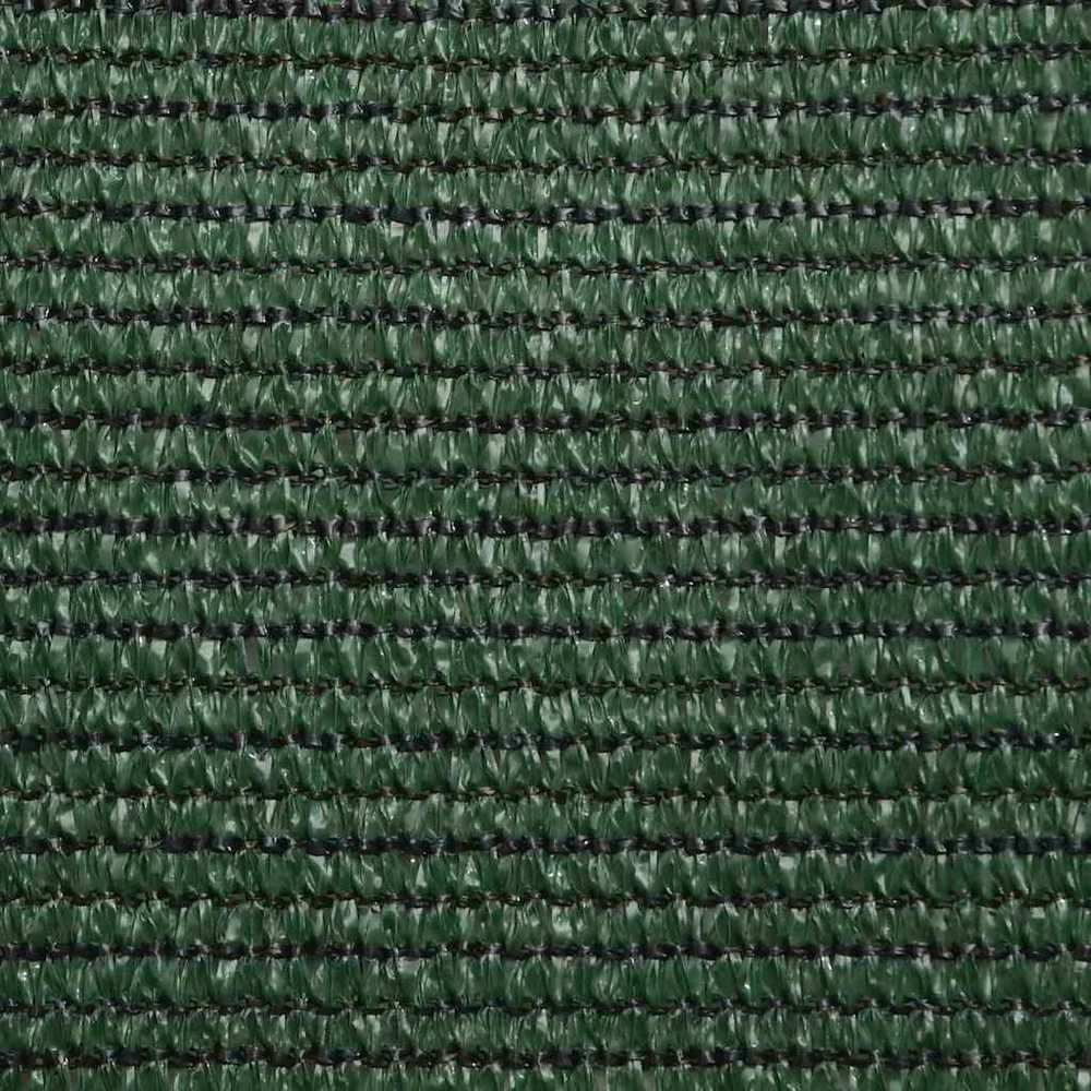 Burė nuo saulės, tamsiai žalios spalvos, 5x7x7m, HDPE, 160g/m² 311484