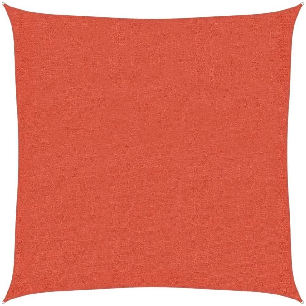 Burė nuo saulės, terakota spalvos, 3,6x3,6m, HDPE, 160g/m²