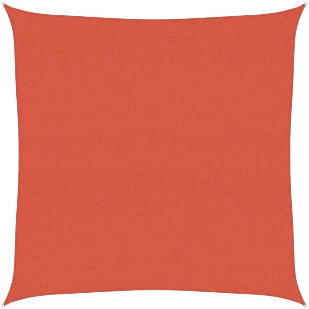 Burė nuo saulės, terakota spalvos, 4,5x4,5m, HDPE, 160g/m²0m