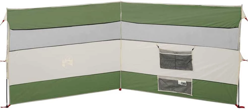 Camping Windbreak Žalias 340x130 cm Atsparus vandeniui