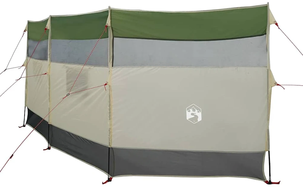 Camping Windbreak Žalias 510x153 cm Atsparus vandeniui