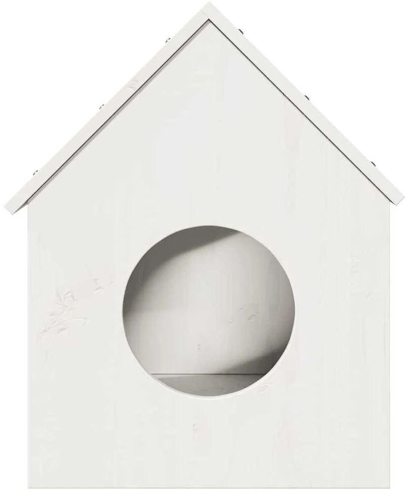 Cat House Balta 41x50x50 cm Pušies masyvo