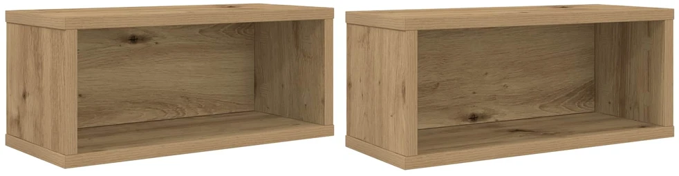CD saugojimo stovas 2 vnt. Artisano ąžuolo 40 x 17 x 17 cm