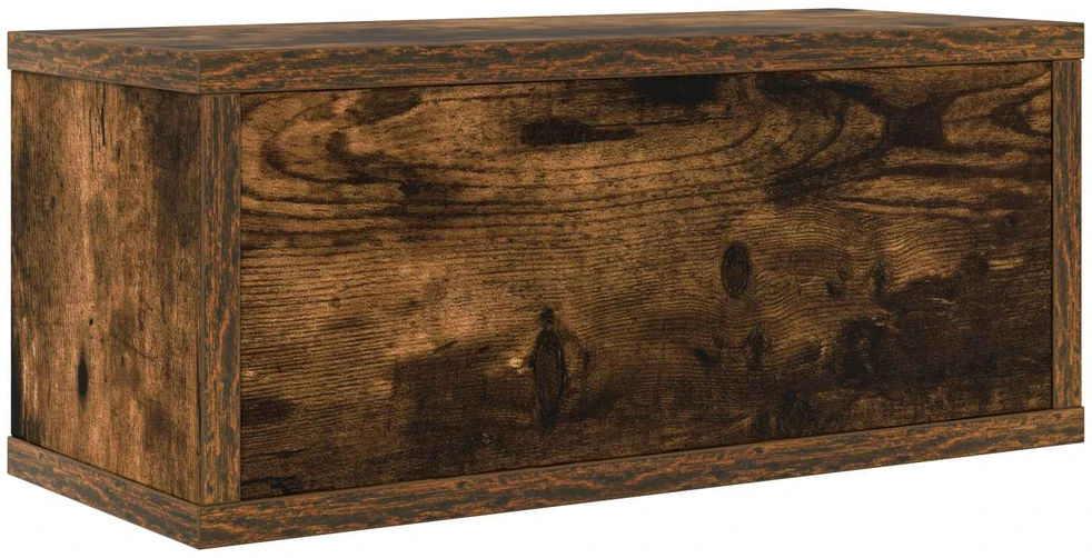 CD saugojimo stovas 2 vnt. Dūminio ąžuolo 40 x 17 x 17 cm