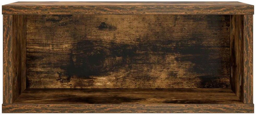 CD saugojimo stovas 2 vnt. Dūminio ąžuolo 40 x 17 x 17 cm