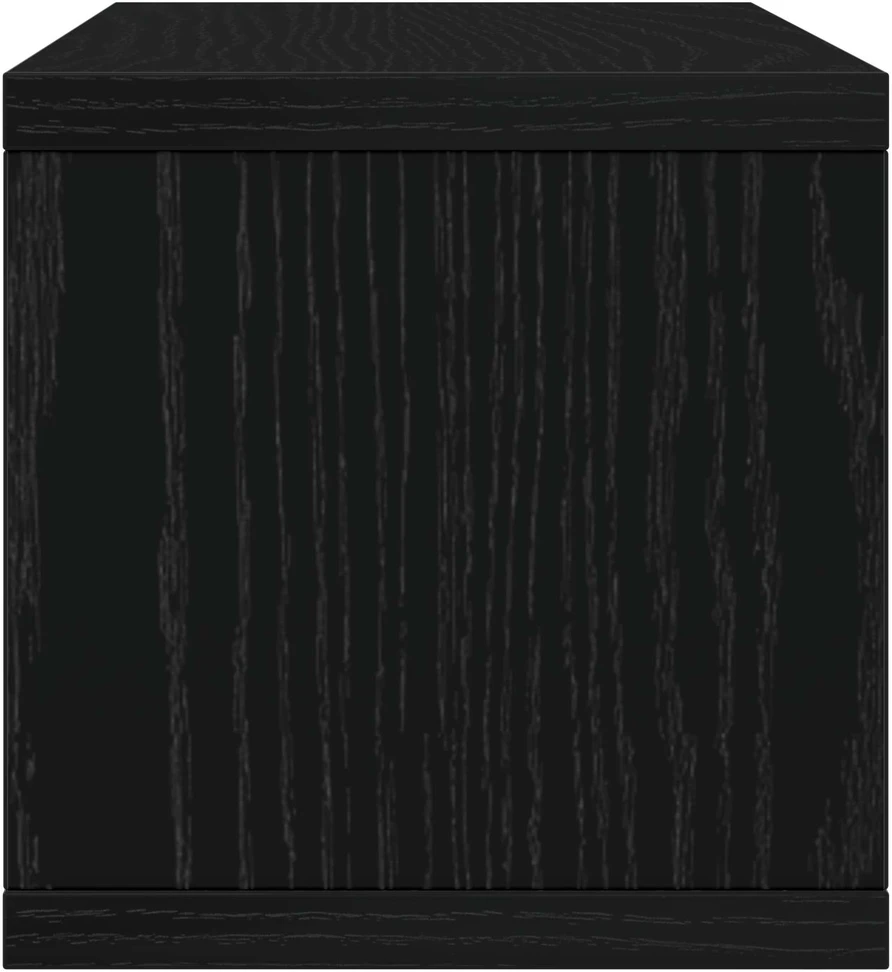CD saugojimo stovas 2 vnt. Juodojo ąžuolo 40 x 17 x 17 cm