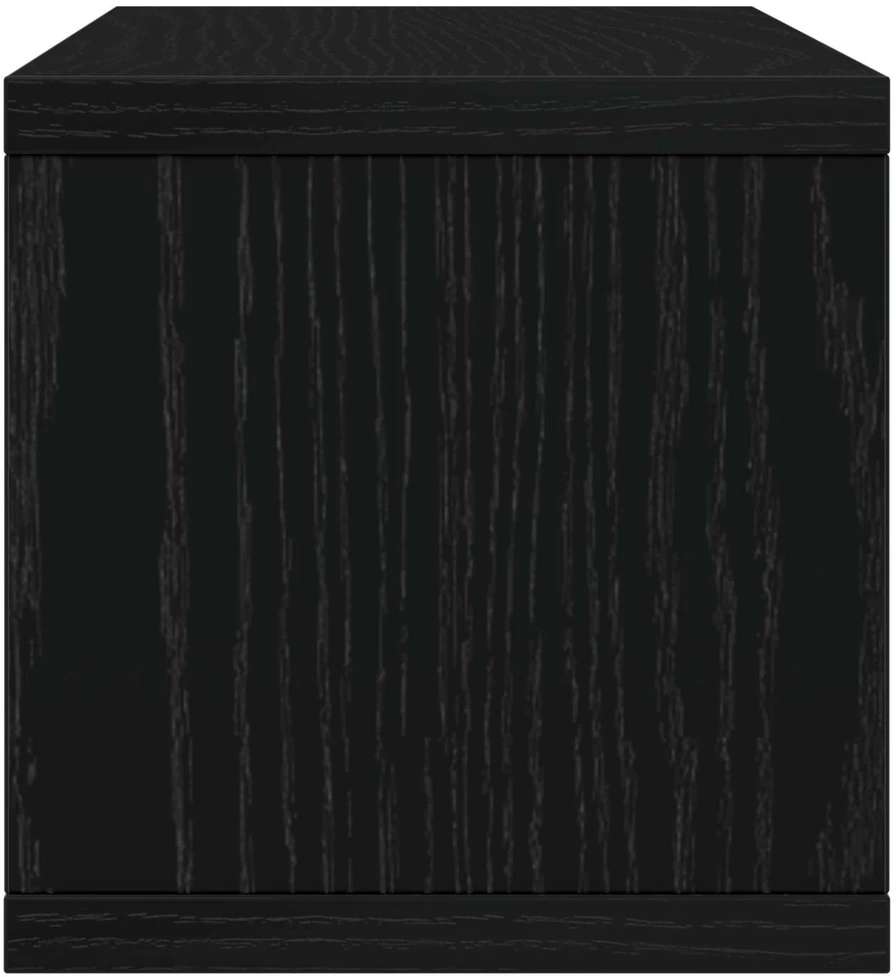 CD saugojimo stovas 2 vnt. Juodojo ąžuolo 40 x 17 x 17 cm